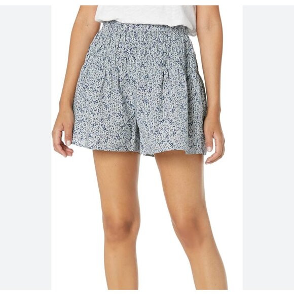 Madewell Madewell Smocked Pull-On Shorts in Florentine Floral woman’s size XXL b - Picture 11 of 12